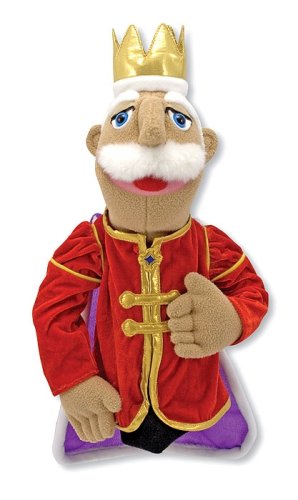 Childrens Toyshop  Toys : Melissa & Doug King Puppet