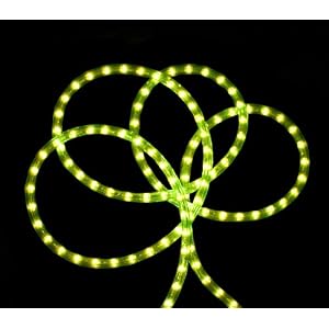 Buy 18' Neon Green Indoor Outdoor Christmas Rope Lights now!