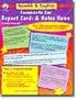 Spanish and English Comments for Report Cards and Notes Going Home