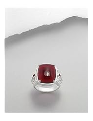 Carnelian Ring In 92.5 Sterling Silver