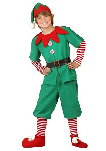 Big Boys' Holiday Elf Costume