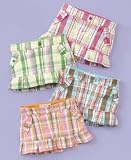 Roxy Little Girl Swing Set Plaid Scooter