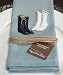 Set of 2 Ladies and Mens Western Cowboy Boot Magnet Holders