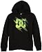 DC Boys 8-20 Swipe Zip Hoodie,Black,Medium