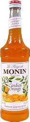 Monin Flavored Syrup, Candied Orange, 33.8-Ounce Bottles (Pack of 4)