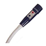 Astatic Omnidirectional Dynamic Microphone, 2 DPDT Push-to-Talk Switch, 19 inch Gooseneck, 2 3/4 inch Flange and 6' Cable - Chrome
