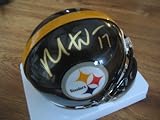 MIKE WALLACE SIGNED AUTOGRAPHED PITTSBURGH STEELERS MINI HELMET