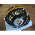 MIKE WALLACE SIGNED AUTOGRAPHED PITTSBURGH STEELERS MINI HELMET