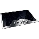 Electrolux ICON Designer E30EC65ESS 30 Smoothtop Electric Cooktop with Flexible Five Burner Configuration, Center Mount EasySet Controls and Ceramic Glass Surface