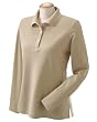 Devon & Jones - Ladies' Pima Pique Long-Sleeve Polo