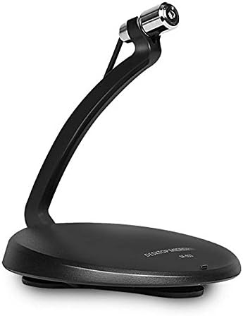 Vingsong Microphone 3.5 Microphone Clip &amp; Stand : PC USB Condenser Microphone for Skype, VOIP, Windows 10. Clip on Microphone That's Great for Voice Chat + Conference Calling