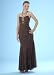 Formal Evening Gown. Illusion Beaded Dress for Prom, Party, Wedding by Sean Collection (50058)