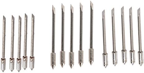 SkyQ Carbide Lettering Knife Graphtec Blade 30/45/60 Degree Cutting Blade CB09 1.5mm Vinyl Plotter Pack of 15