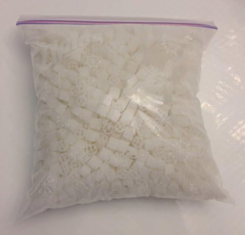 1 Gallon (3.8 Liters) K1 Bio Media Moving Bed Biofilm Reactor (MBBR) for Aquaponics - Hydroponics -Aquaculture - Ponds - Aquariums