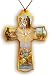 Holy Spirit Necklace with Cord, 2 x 1.5" - MADE IN ITALY