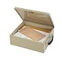 MMF Industries 221615103 Jumbo Fire-Retardant Steel Security Chest with Key Lock