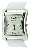 Ladies Citron Fashion Watch with White Stone Set dial and White Strap