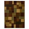 Plateau Blocks Rug Collection - Brown