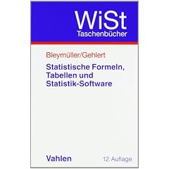 Statistische Formeln, Tabellen und Statistik-Software
