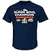 Denver Broncos 2015 Super Bowl 50 Champs Rings Navy T-Shirt