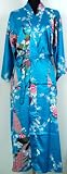Lingerie Kimono Robe Sleepwear Lake Blue One Size