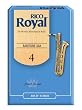 Rico Royal Baritone Sax Reeds, Strength 4.0, 10-pack