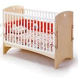 Bebe Crib - White/ Natural
