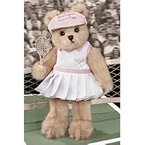 Bearington Tennis Courtney Plush Teddy Bear