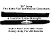 Outer Reef 36 Flat/Round Rack Crossbar Pads ~ Fits Both Round and Flat Crossbars