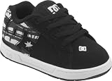 DC Toddler Court Gfk Le Skate Shoe,Black/White Print,6 M US Toddler