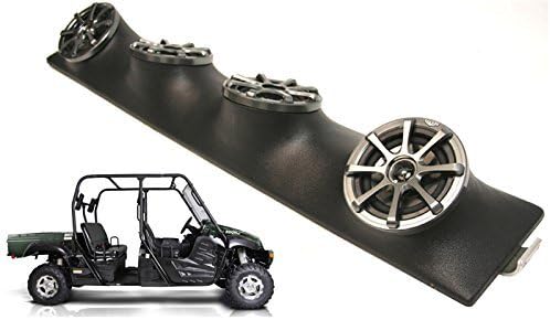 Compatible with Bennche 700X UTV Kicker KS525 4 Way Single Pod 5 1/4" Speakers Loaded Box