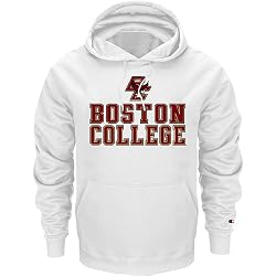 Boston College Eagles White Champion Powerblend&reg; Hood