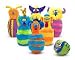Melissa  Doug Plush Monster Bowling Game