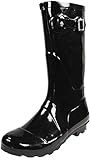 NORTY - Womens Hurricane Wellie Solid Gloss Mid-Calf Rainboot