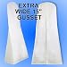 from HANGERWORLD HIGH QUALITY - EXTRA WIDE Breathable Wedding Gown Dress Garment Cover Bag 72 - MASSIVE 15 GUSSET - plenty of room for trains & petticoats