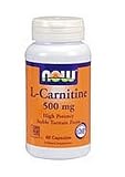 Now Foods Carnitine 500 Mg, 60 Capsules