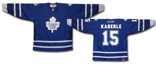 Buy KABERLE #15 Toronto Maple Leafs CCM 550 Series Replica NHL Hockey Jersey (NHLPA Certified Custom...