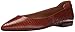 Nine West Women's Liplock Croco Ballet Flat