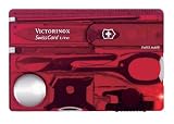 VICTORINOX SwissCard, Lite Rubin transparent