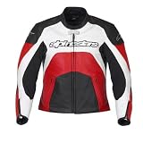 Alpinestars Ladies Stella GP Plus Leather Motorcycle Jacket Red 38 by Alpinestars