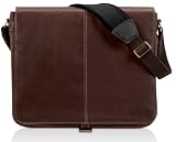 Sony - Sac en Bandouli&egrave;re - 15,4'' - Cuir - Marron
