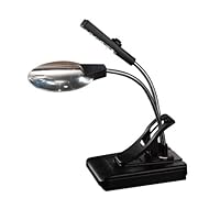 Normande Lighting GP5-803A LED Book Light with Magnifier, 4-Piece