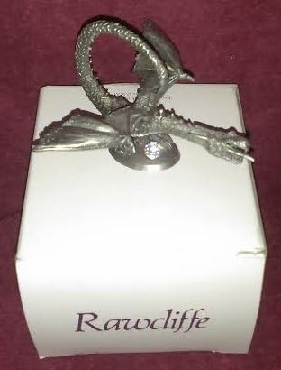 Rawcliffe Pewter Wyvern with Crystal Dragon Encore