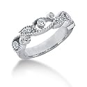 0.25ctw diamond wedding band 14k gold