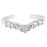 Sterling Silver Toe Ring - JewelryWeb