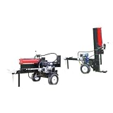 27 Ton 6.5hp Gas Powered BlueMax Log Splitter by Logsplitters