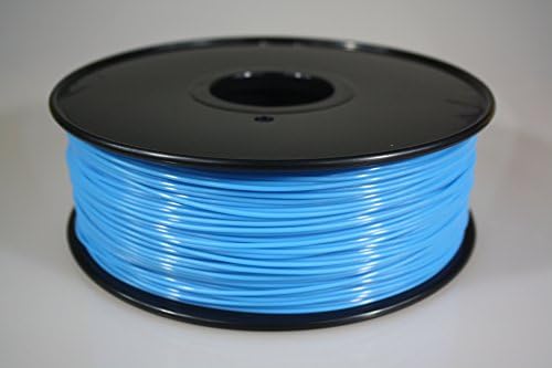Filament Innovations 3D Printer Filament - Glow in the Dark Blue 1.75mm ABS - 1KG