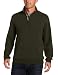 Arrow Men's Partial-Button Sueded Fleece Heather, Rosin Heather, M