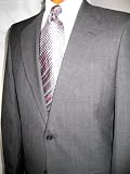 Palm Beach Charcoal Stripe Suit Coat 083125