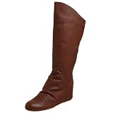 80%20 Women's Jackie Hidden Wedge Boot,Luggage,9 M